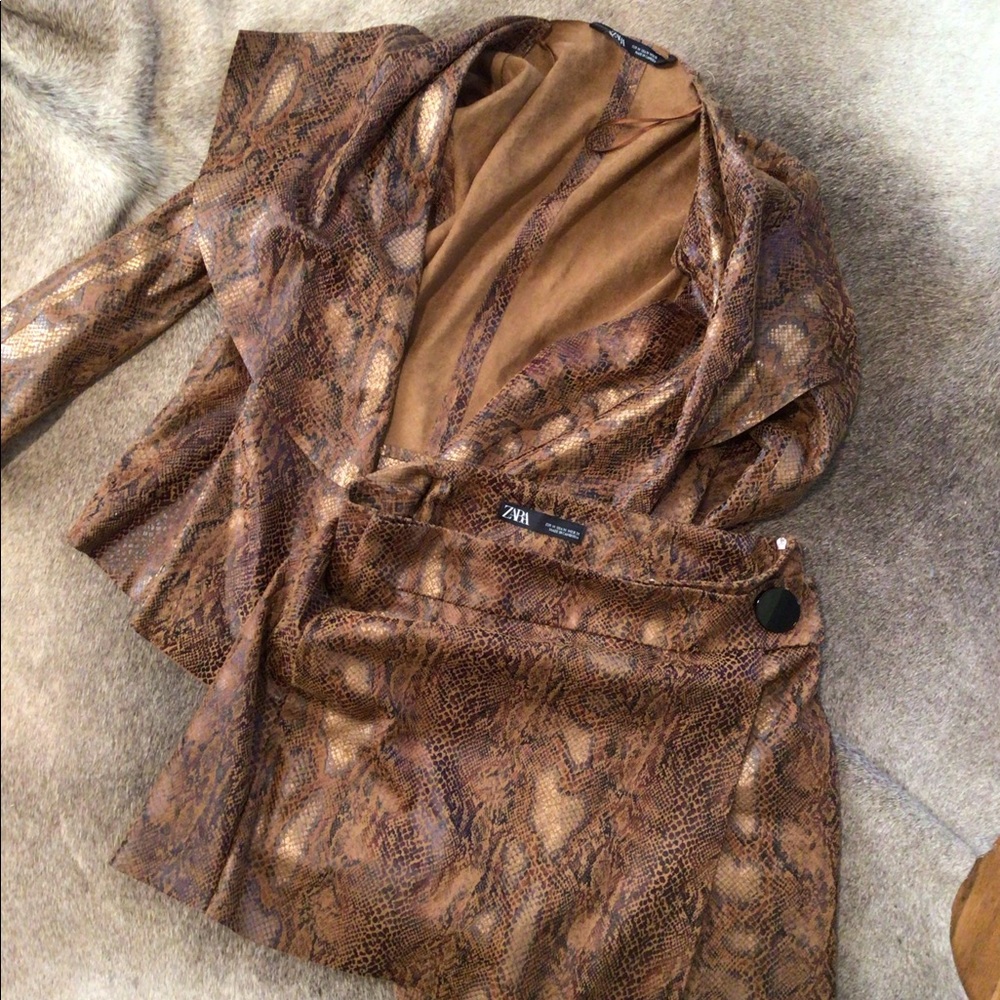 Zara Animal Print Set